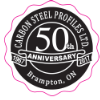 Carbon Steel Profiles Limited 50th Anniversary Logo